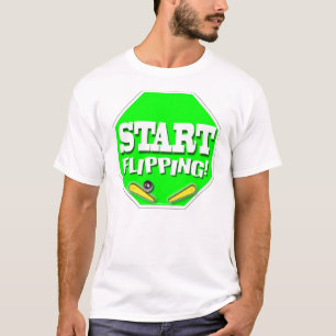 Fangen Sie an umzudrehen T-Shirt