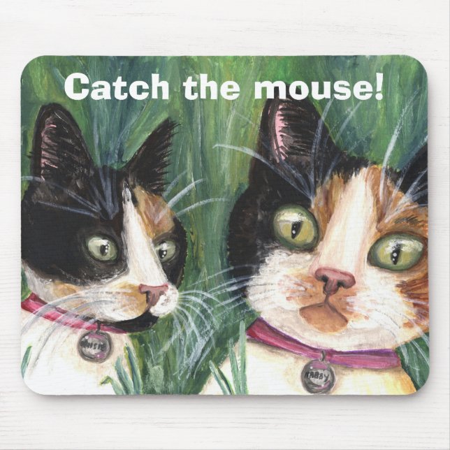 Fangen Sie die Maus Mousepad (Vorne)