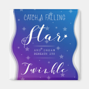 Fangen Sie einen fallenden Stern Magnet