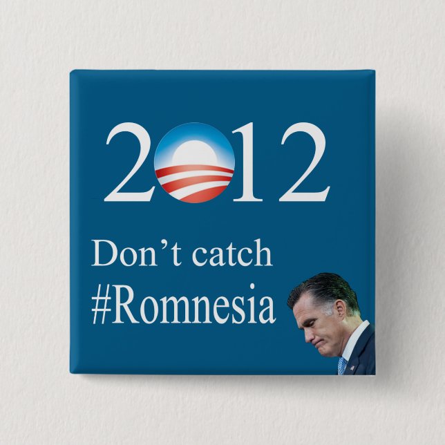 Fangen Sie nicht #Romnesia Button (Vorderseite)