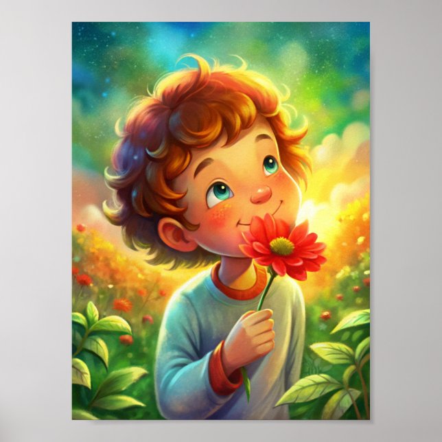 "Fangen von Freude" Poster (Vorne)