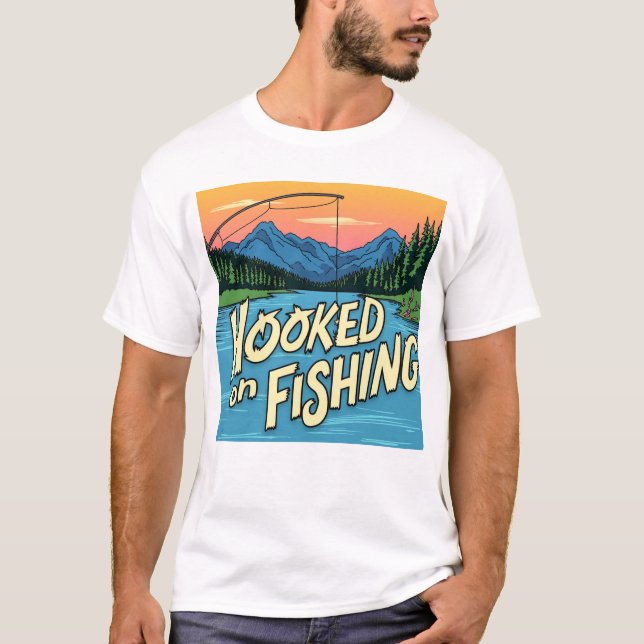 Fanghakenfischerei T-Shirt (Vorderseite)