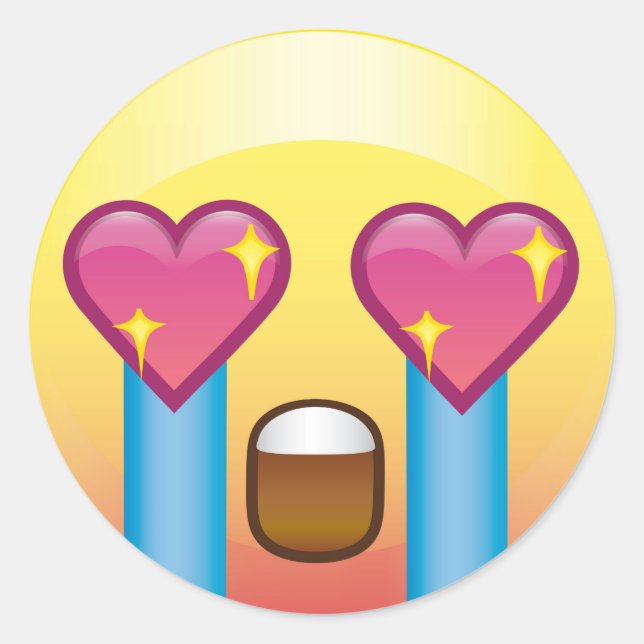 Fangirl a excité les autocollants heureux (Devant)