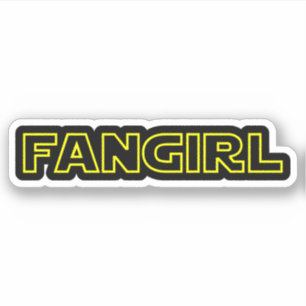 FANGIRL AUFKLEBER