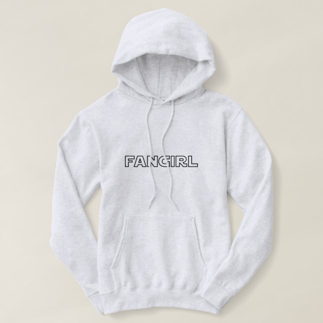 FANGIRL HOODIE (Design vorne)