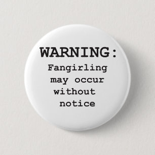 Fangirling Button