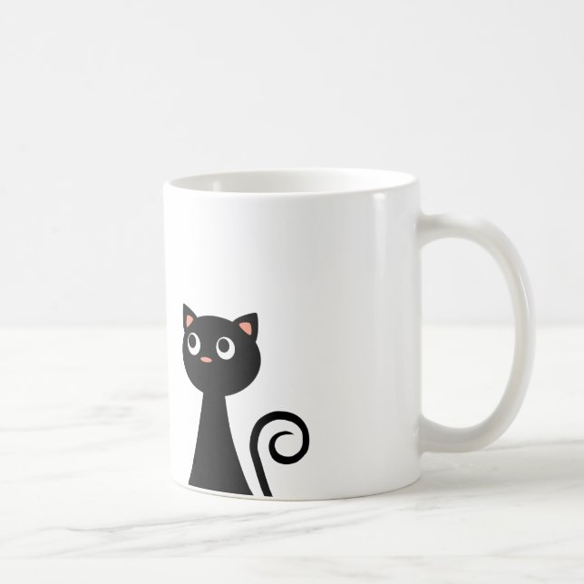 Fangkatze Kaffeetasse (Rechts)