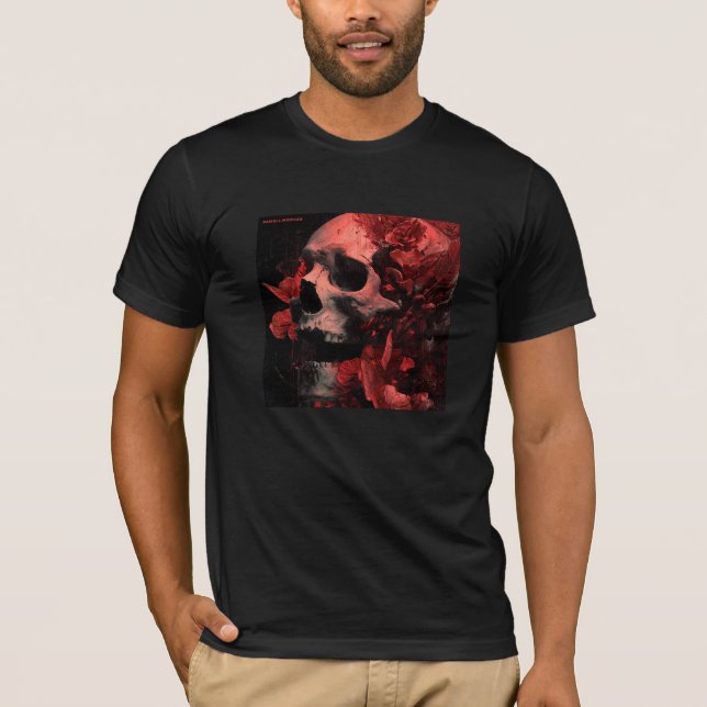 Fangll Morges – Gothic Skull T-Shirt (Vorderseite)