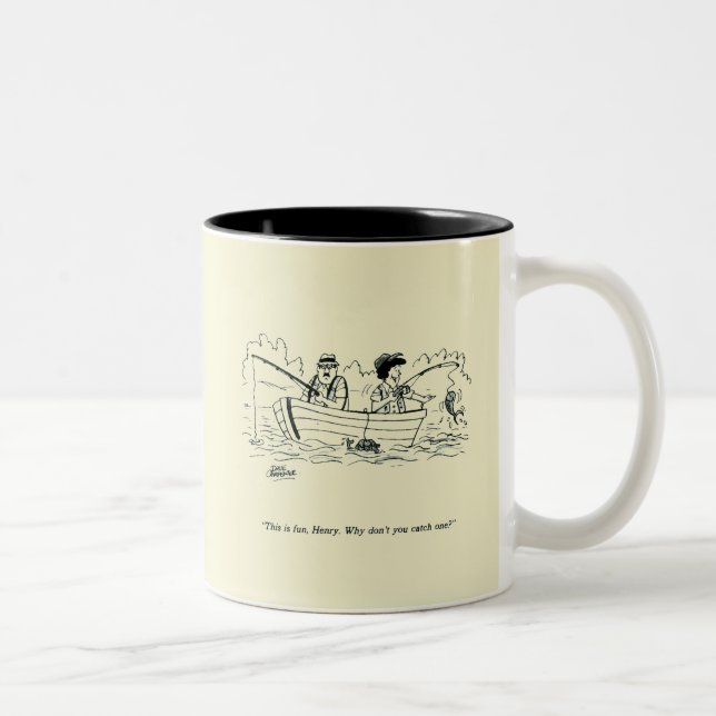 Fangreise Zweifarbige Tasse (Rechts)