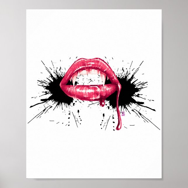 Fangs Splash Poster (Vorne)