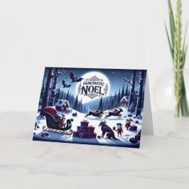 Fangtastisches Weihnachten Karte