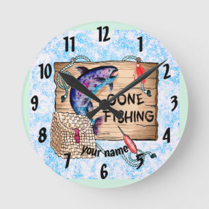 Fanguhr Runde Wanduhr