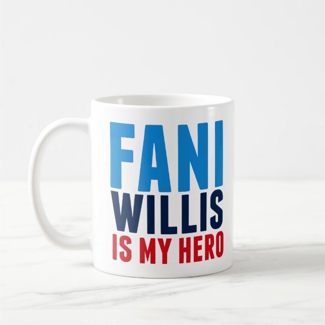 Fani Willis ist mein Held Georgia Political Kaffeetasse (Links)