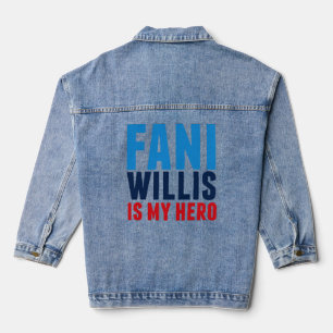 Fani Willis ist My Hero Jeansjacke