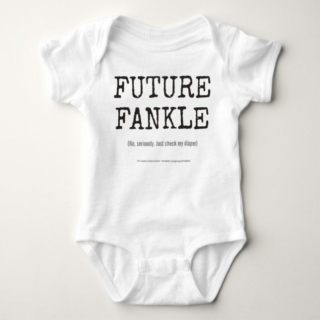 Fankles Baby Baby Strampler (Vorderseite)