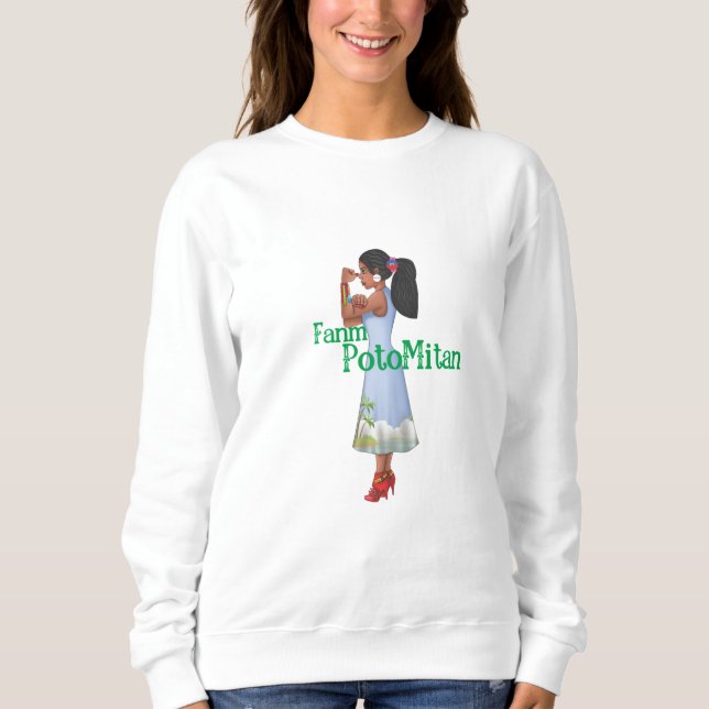 Fanm Potomitan Sweater Sweatshirt (Vorderseite)