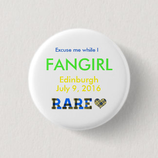 Fanmädchen des Knopfes RARE16 Button