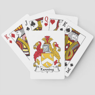 Fanning Familienwappen Spielkarten