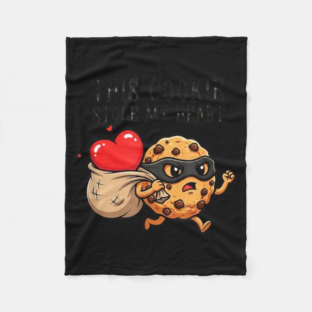 Fanny Cookie Day National Chocolate Chip Designer  Fleecedecke (Vorderseite)