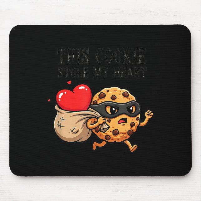 Fanny Cookie Day National Chocolate Chip Designer  Mousepad (Vorne)