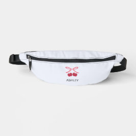 Fanny Pack | Süße Kirschschleife - süße Illustrati Bauchtasche