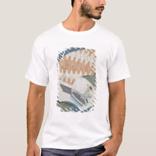 Fans, die auf einen Strom schwimmen T-Shirt