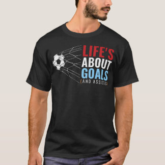 Fans Patriotisches Leben Über Tore Und Vorlagen T-Shirt