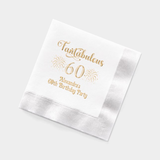 Fantabulous 60 (ou n'importe quel âge) Anniversair (Gauche)
