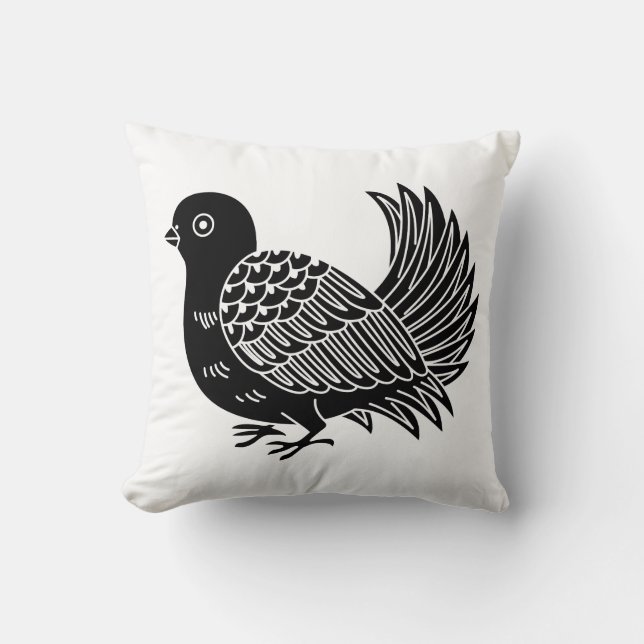 Fantail Kissen (Vorderseite)