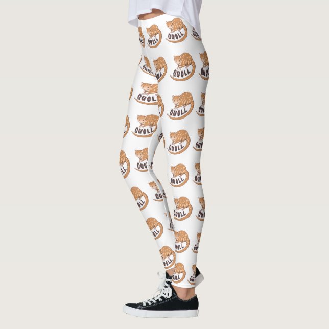 Fantail Neuseeland Native Bird Aotearoa NZ Leggings (Links)