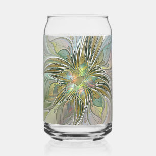 Fantaisie florale Art fractal moderne Fleur avec o