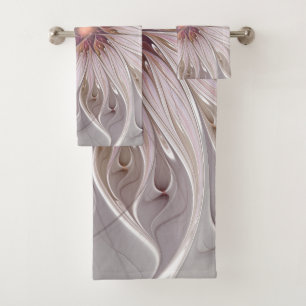 Fantaisie Florale, Fleur Pastel Moderne Abstraite