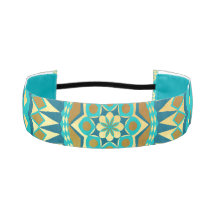 Fantaisie Mandala Bleu Or