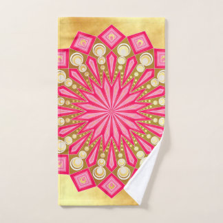 Fantaisie Mandala en Or Rose