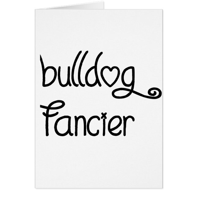 fantaisiste de bulldog (Devant)