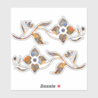 Fantasia Batik Blume Sticker