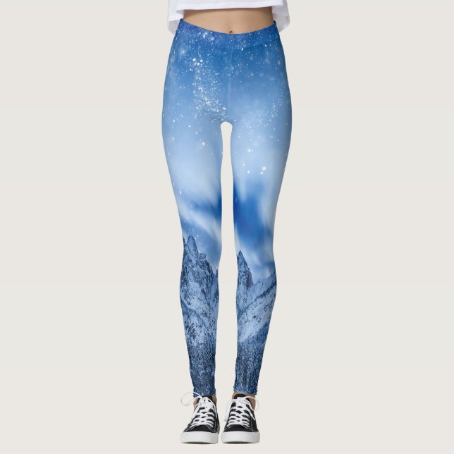 Fantasie am Bergsee Leggings (Vorderseite)