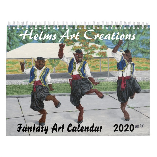 Fantasie Art 2020 Kalender (Titelbild)