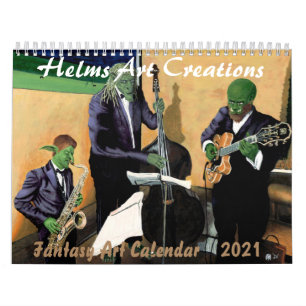Fantasie Art 2021 Kalender