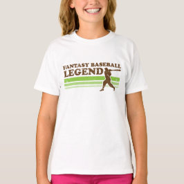 Fantasie-Baseball-Legenden-T - Shirt