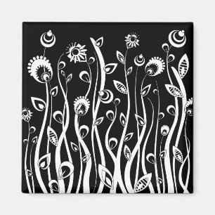 Fantasie-Blume Magnet