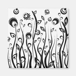 Fantasie-Blume Magnet