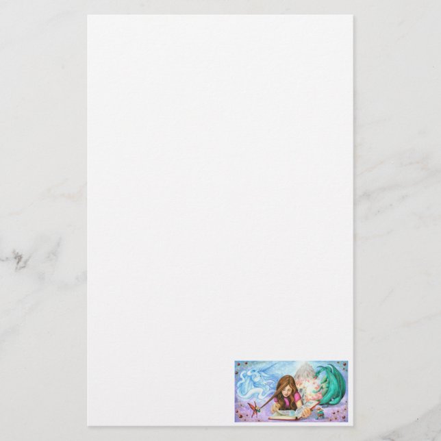 Fantasie Briefpapier (Vorderseite)