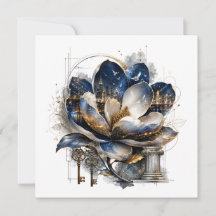Fantasie-Doppelbelichtungsblumen