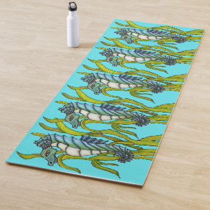 Fantasie-Drache-Art Yogamatte