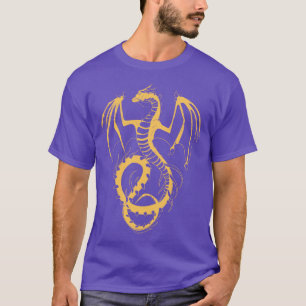 Fantasie Drachen Mystischer Drache T-Shirt