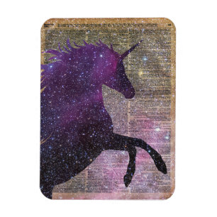Fantasie-Einhorn im Raum Magnet