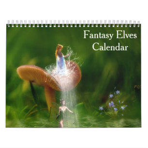 Fantasie-Elfen Elf 2027 Kalender