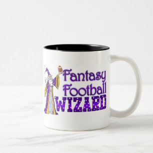 Fantasie Footall Zauberer-Tasse Zweifarbige Tasse