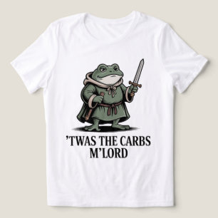 Fantasie-Frosch-Design für Humor – Gib den Kohlenh Tri-Blend Shirt